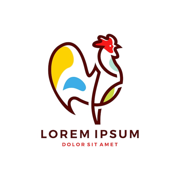 Download Free Rooster Logo Premium Vector Use our free logo maker to create a logo and build your brand. Put your logo on business cards, promotional products, or your website for brand visibility.