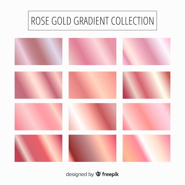 rose gold gradient illustrator free download