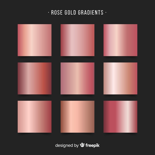 rose gold gradient illustrator free download