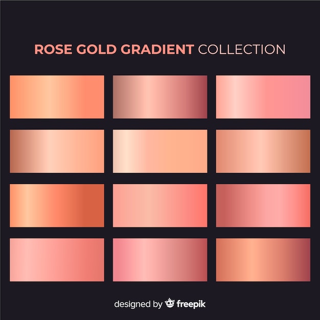rose gold gradient illustrator free download