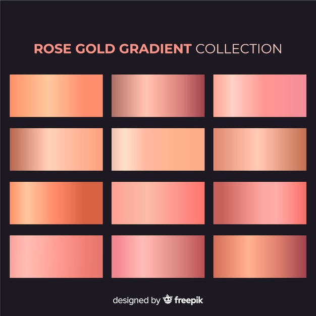 illustrator rose gold gradiant download