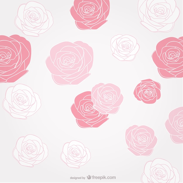 Roses background