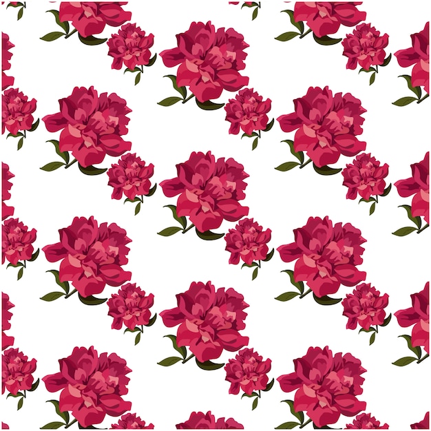 Roses pattern background