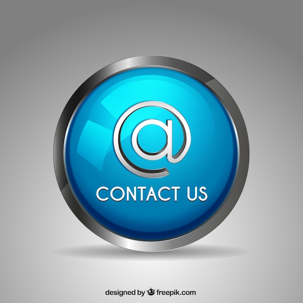 Round contact us button Vector | Free Download