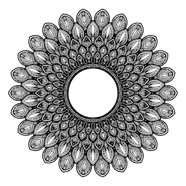 Download Round Mandala Svg For Crafters - Layered SVG Cut File ...