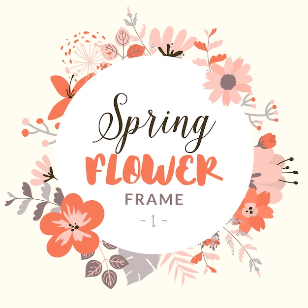 Free Free 323 Round Flower Frame Svg SVG PNG EPS DXF File