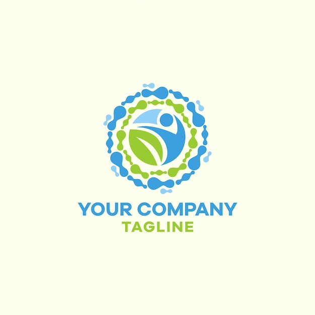 Download Free Round Logo Template Of Health Nature Joy Medicine Premium Vector Use our free logo maker to create a logo and build your brand. Put your logo on business cards, promotional products, or your website for brand visibility.