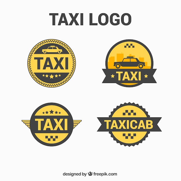 Download Free Round Logos For Taxi Service Free Vector Use our free logo maker to create a logo and build your brand. Put your logo on business cards, promotional products, or your website for brand visibility.