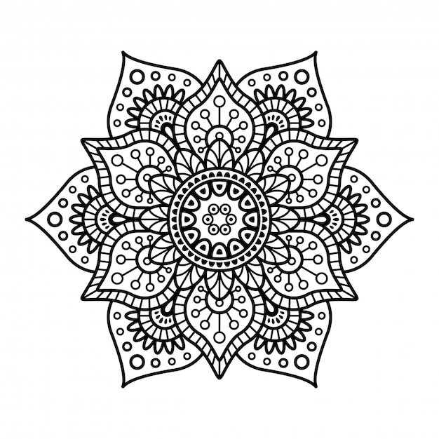 Free Free Free Round Mandala Svg 52 SVG PNG EPS DXF File