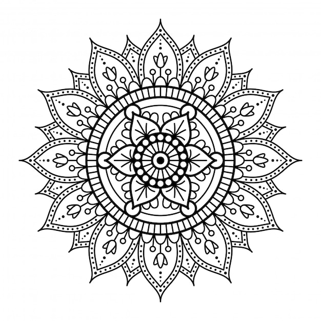 Free Free Free Round Mandala Svg 426 SVG PNG EPS DXF File