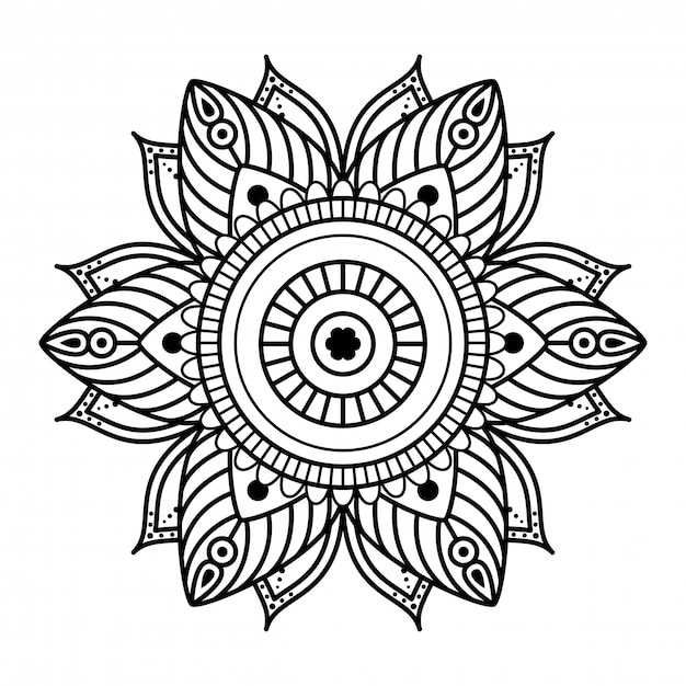 Download Round Mandala Svg For Crafters - Layered SVG Cut File - Download Free Font - Free Design ...