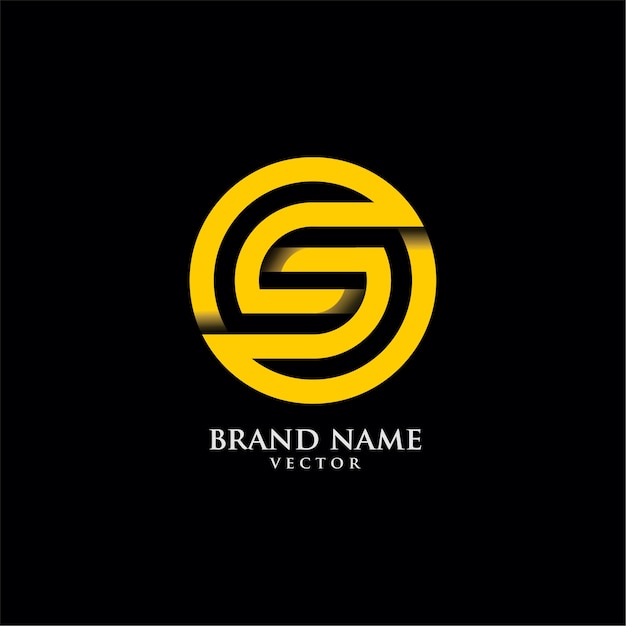 Download Free Round S Letter Typography Logo Design Premium Vector Use our free logo maker to create a logo and build your brand. Put your logo on business cards, promotional products, or your website for brand visibility.