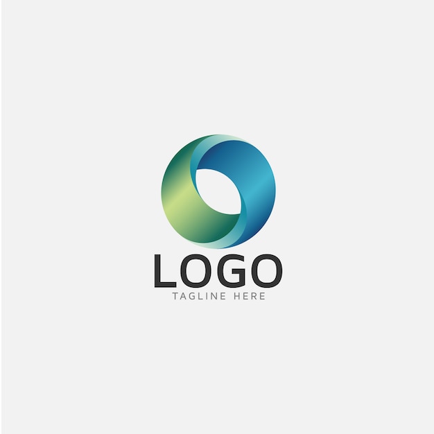 Rounded logo design Vector | Free Download