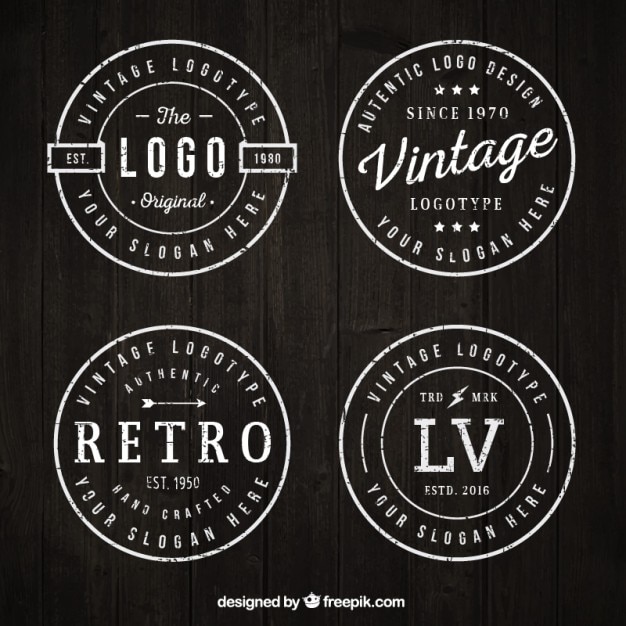 vintage logo illustrator free download