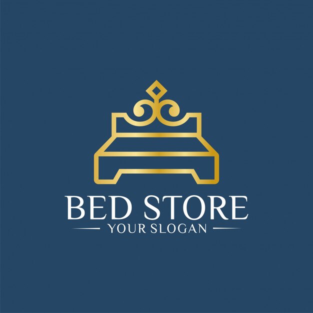 Download Free Royal Bed Logo Design Template Premium Vector Use our free logo maker to create a logo and build your brand. Put your logo on business cards, promotional products, or your website for brand visibility.