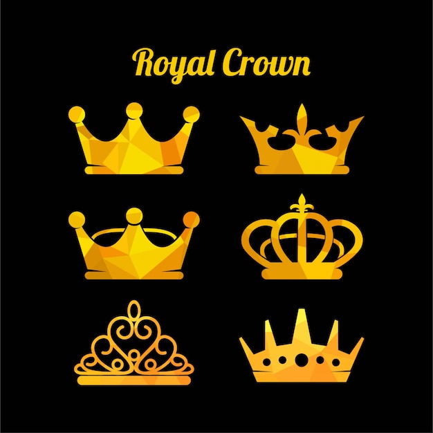 Download Free Royal Crown Icon Set Vector Illustration Premium Vector Use our free logo maker to create a logo and build your brand. Put your logo on business cards, promotional products, or your website for brand visibility.