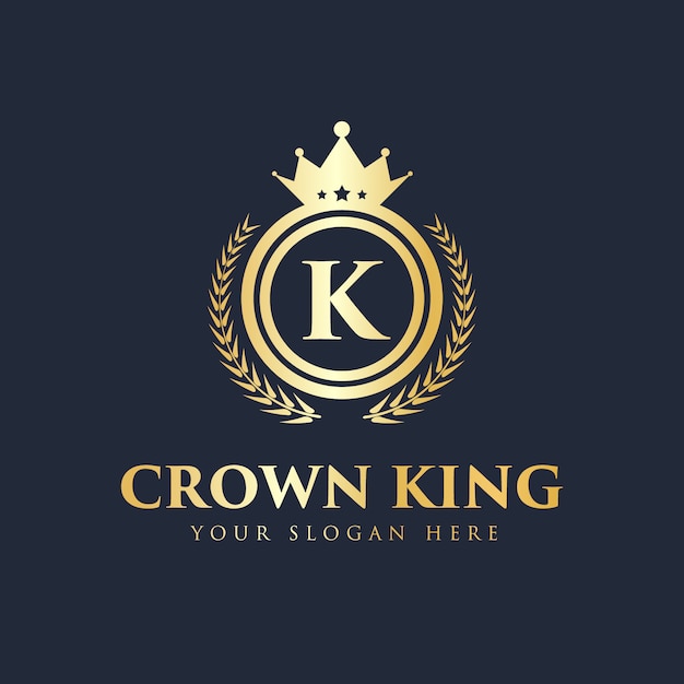 Download Free Royal And Luxury Creative King Crown Concept Logo Design Template Use our free logo maker to create a logo and build your brand. Put your logo on business cards, promotional products, or your website for brand visibility.