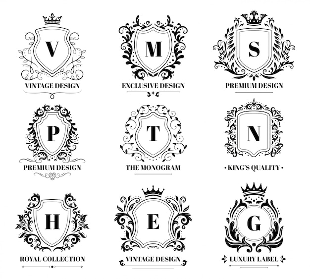 Download Free Royal Shields Badges Vintage Ornament Luxury Logo Frame Retro Use our free logo maker to create a logo and build your brand. Put your logo on business cards, promotional products, or your website for brand visibility.