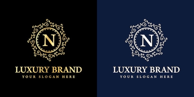 Download Free Royal Vintage Luxury Antique Logo Badge With Initial N Premium Use our free logo maker to create a logo and build your brand. Put your logo on business cards, promotional products, or your website for brand visibility.