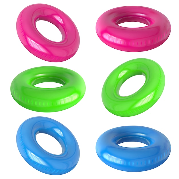 rubber swimming ring