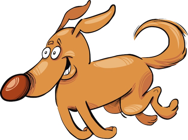 Premium Vector | Running dog