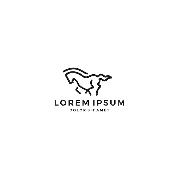 Download Free Running Horse Logo Premium Vector Use our free logo maker to create a logo and build your brand. Put your logo on business cards, promotional products, or your website for brand visibility.