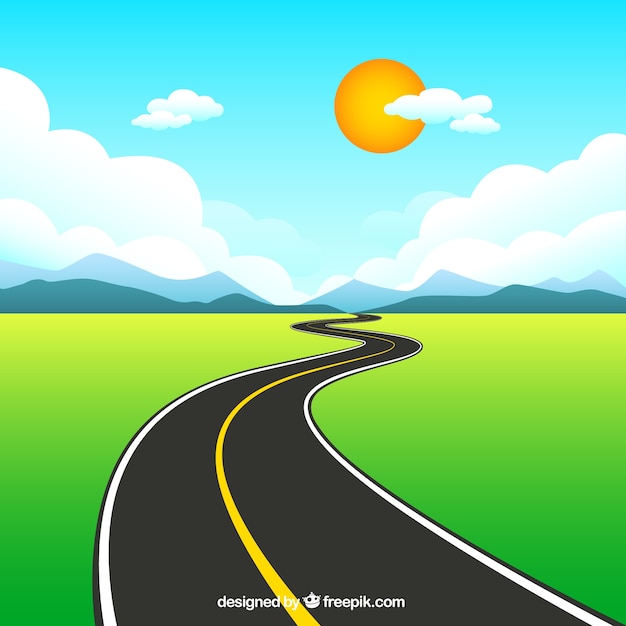 vector free download road - photo #37