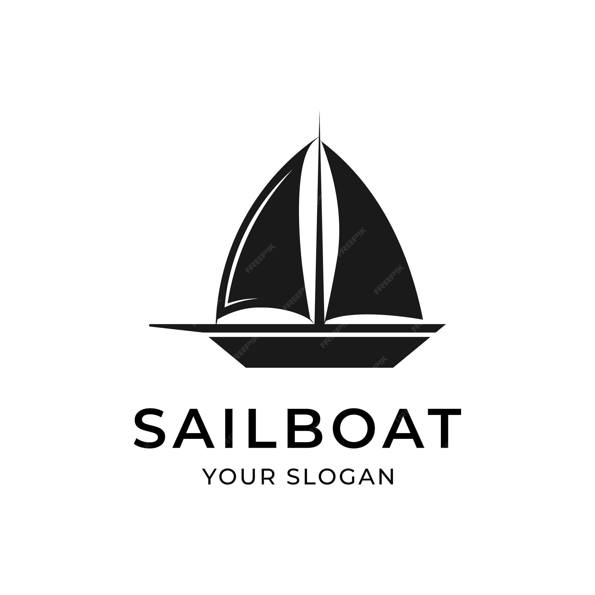 logo on sailboat