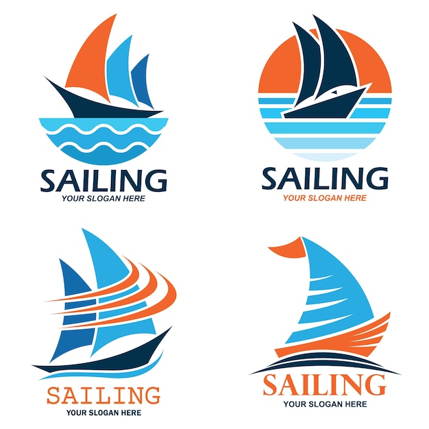 Sailing Logo Vector 