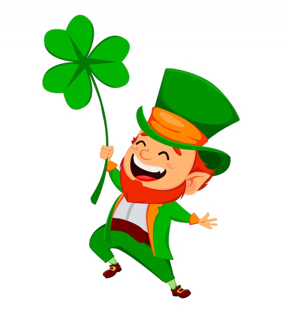 Premium Vector Saint Patrick Day Cartoon Character Leprechaun See st patric...
