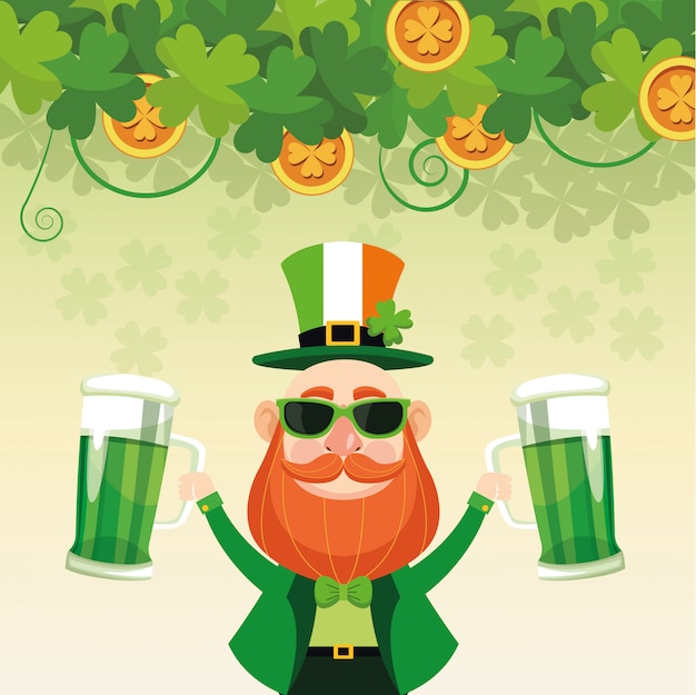 Premium Vector | Saint patricks cartoons