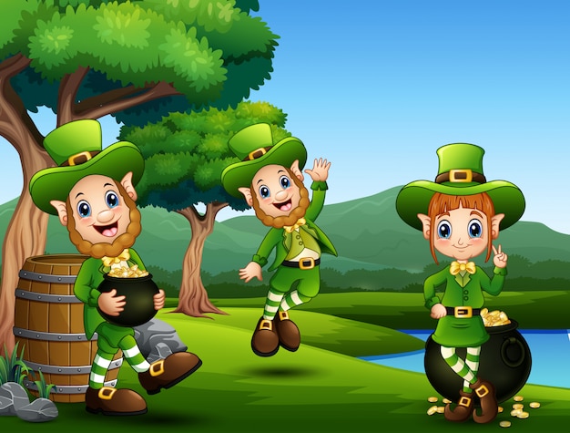 Premium Vector | Saint patricks day leprechaun celebrate