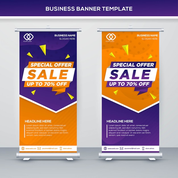 Banner Stand Design Templates