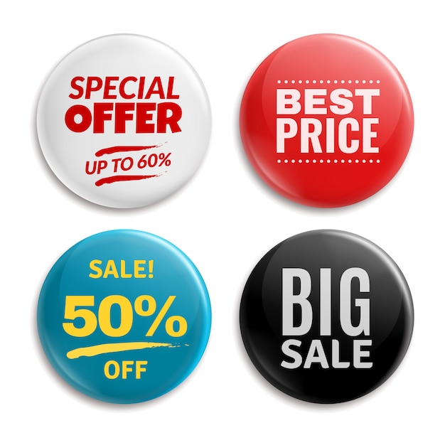 sale button