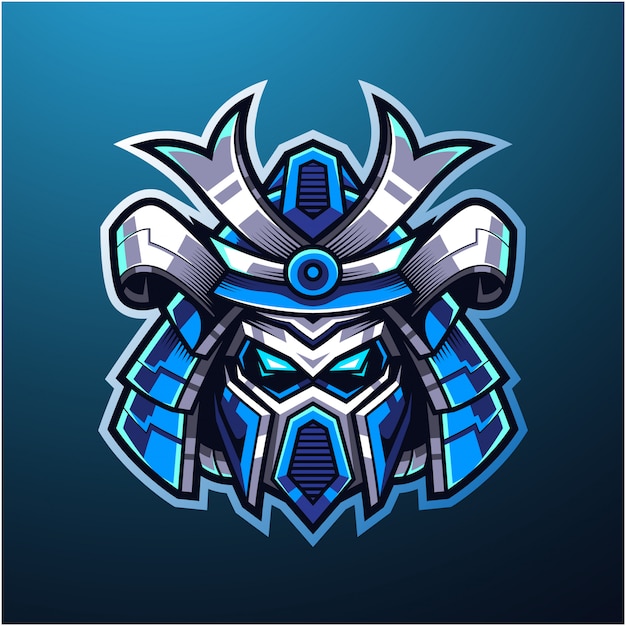 Download Free Samurai Robot Head Esport Mascot Logo Premium Vector Use our free logo maker to create a logo and build your brand. Put your logo on business cards, promotional products, or your website for brand visibility.