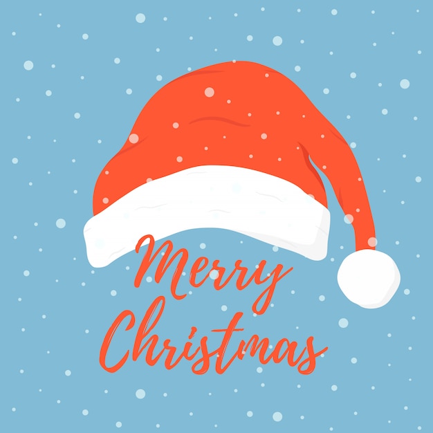 Santa claus hat | Premium Vector