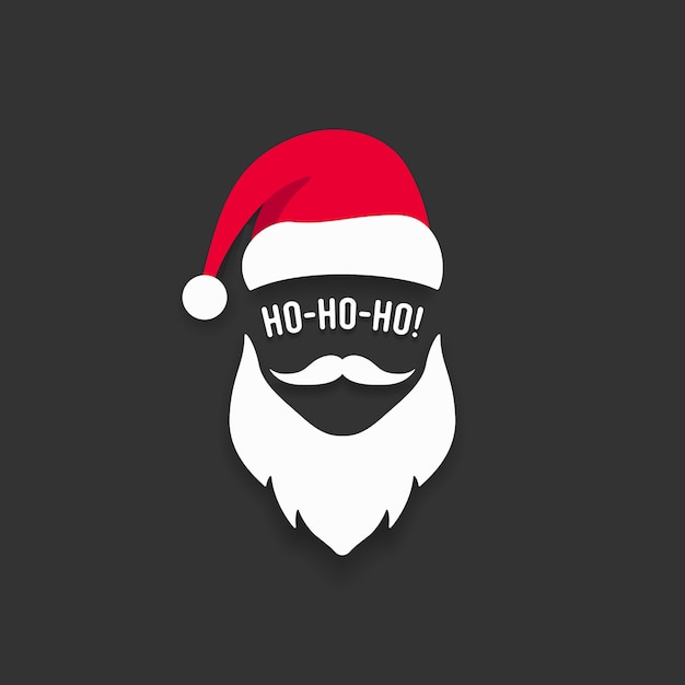 premium-vector-santa-hat-and-beard-template