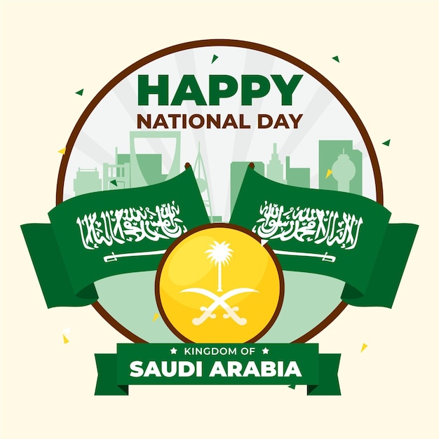 Premium Vector Saudi national day
