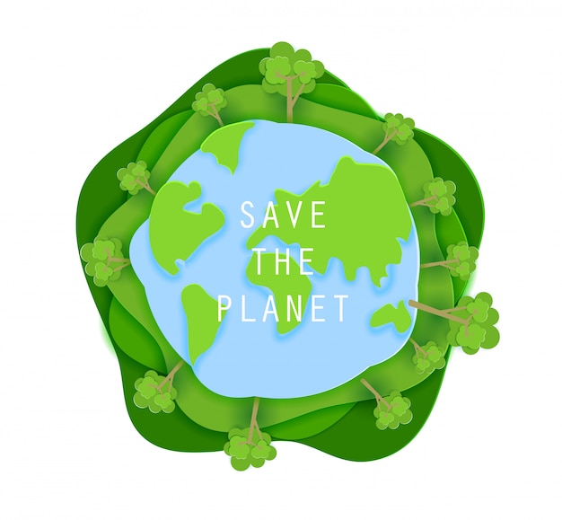 Download Free Save The Planet Concept Poster In Paper Art Origami Style Use our free logo maker to create a logo and build your brand. Put your logo on business cards, promotional products, or your website for brand visibility.