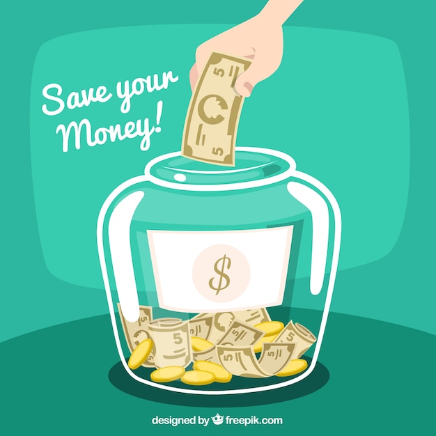 Download Save you money illustration | Free Vector