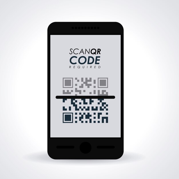 Download Premium Vector | Scan qr code design