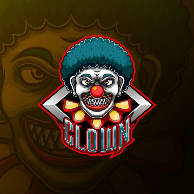 Download Free Scary Clown Mascot E Sport Logo Design Premium Vector Use our free logo maker to create a logo and build your brand. Put your logo on business cards, promotional products, or your website for brand visibility.