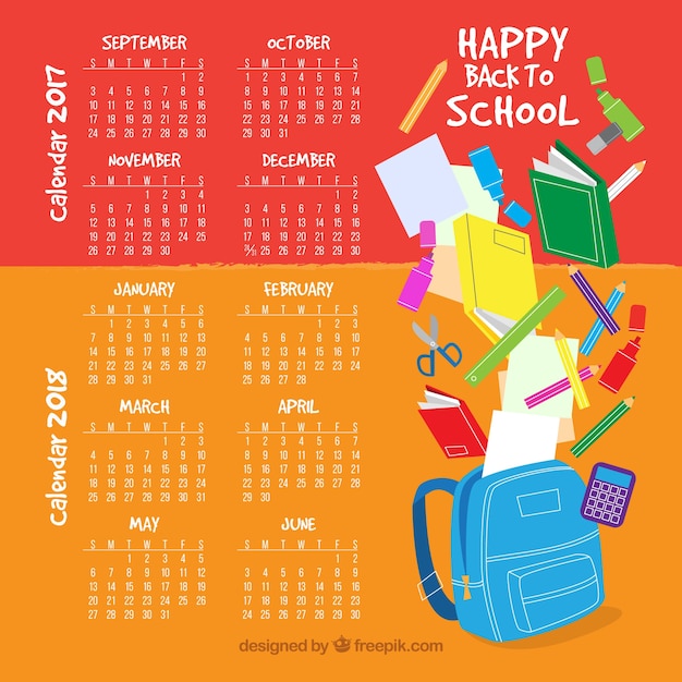 presentation school calendar