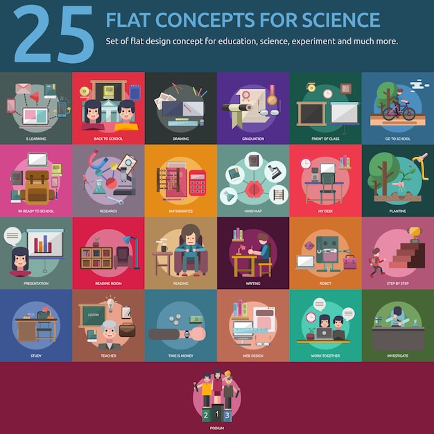 Free Vector | Science designs collection