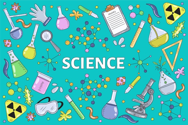 Science education background | Free Vector