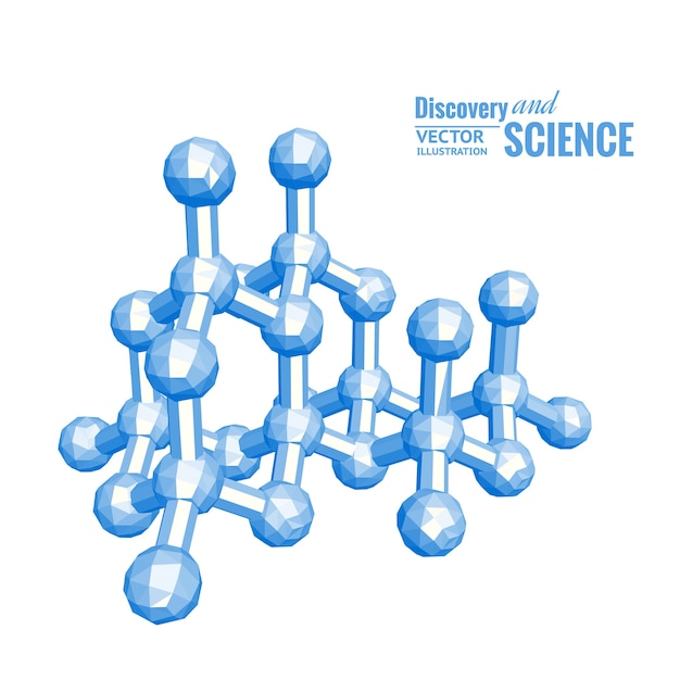 分子の科学イラスト 無料のベクター