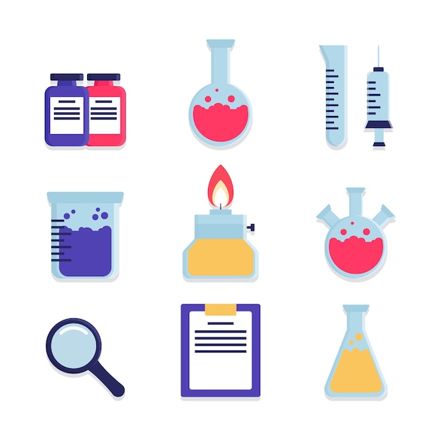 Science Lab Monogram Svg - Layered SVG Cut File - Best Free Pretty