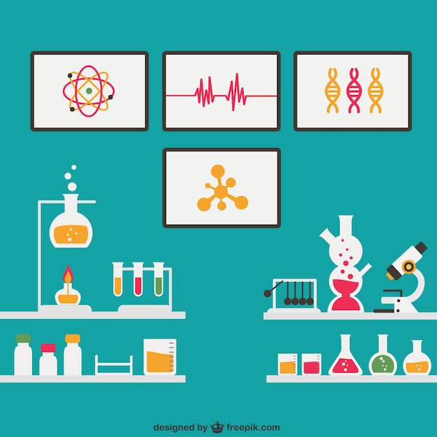 science clipart vector free download - photo #49