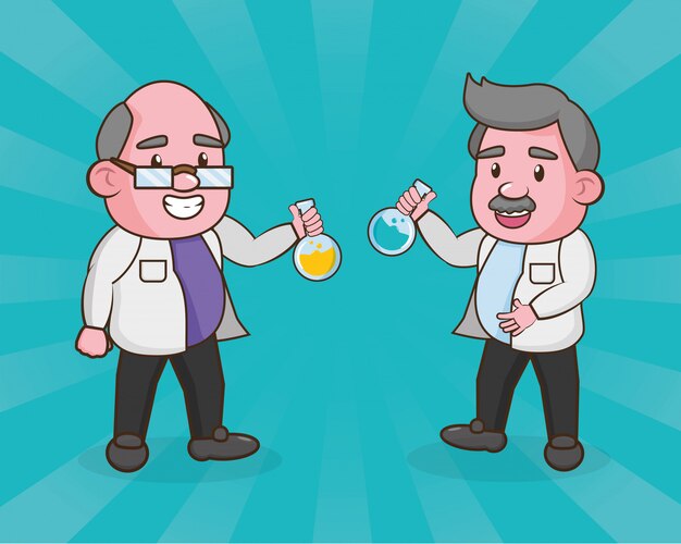 Scientific laboratory science Free Vector