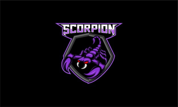 Premium Vector | Scorpion esport logo gaming